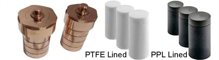 Teflon Lined Hydrothermal Synthesis Autoclave Reactor